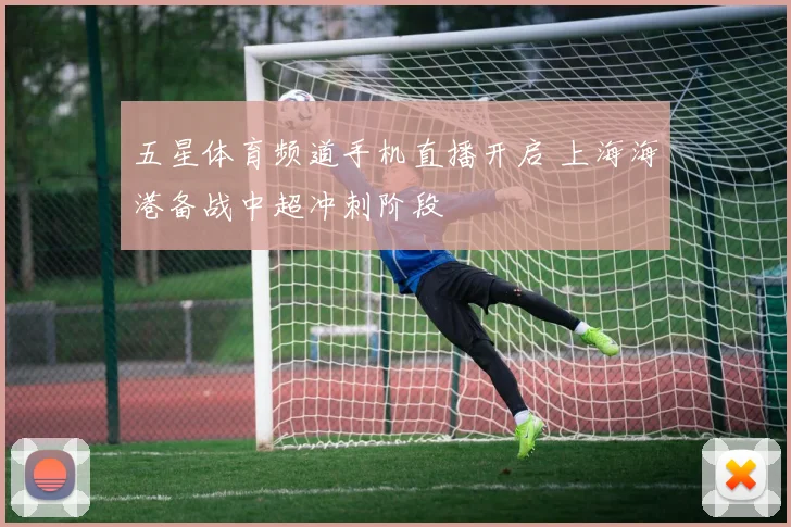 五星体育频道手机直播开启 上海海港备战中超冲刺阶段